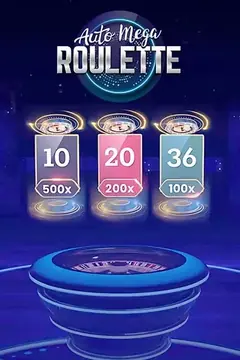 Live τραπέζι Auto Mega Roulette